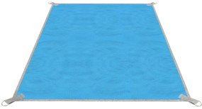 PreHouse Plážová turistická deka 200 x 150 cm - modrá
