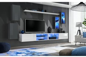 Obývacia Stena Switch Xxv Grafit/Biely