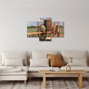 Obraz - Prívesný vozík (90x60 cm)