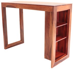 furniture-nabytek.cz - Kuchynský barový stôl z palisandra 140x110x60