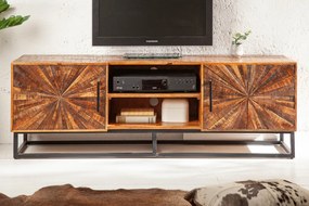 Moderný stolík pod TV z masívu Wood Art Mango 145cm