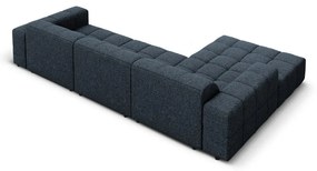 Modrá rohová pohovka (ľavý roh) Chicago – Cosmopolitan Design