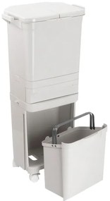 Odpadkový kôš NARDAN 42 l sivý