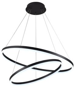 LED Stmievateľný luster na lanku LED/100W/230V 3000-6500K + diaľkové ovládanie