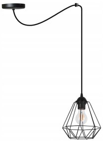 Závesné svietidlo Fusion Spider, 1x drôtené tienidlo (výber z 2 farieb)