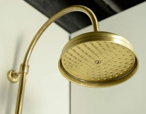 Reitano Rubinetteria Reitano Rubinetteria, ANTEA sprchový stĺp k napojeniu na batériu, hlavová a ručná sprcha, bronz, SET036
