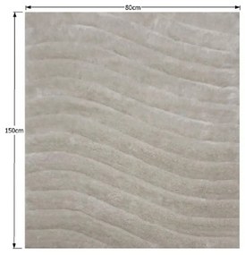 Tempo Kondela Koberec, bielosivá, 80x150, SELMA