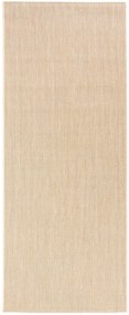 Hanse Home, Koberec behúň Meadow 102727 Beige – na von aj na doma, 80x200, béžová, chodba / predsieň