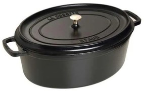 Staub Cocotte hrniec, oválny, 27 cm / 3,2 l čierny