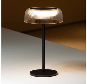 Zuma Line DT33111-LED Stm. solárna nab. lampa BLUET LED/2,5W/2000 mAh IP44 čierna