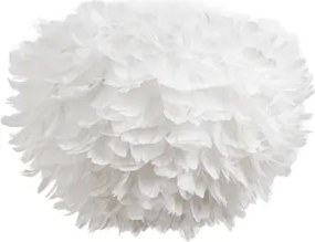 Brilagi - Stropné svietidlo FEATHER 3xE27/40W/230V pr. 40 cm biele