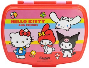 Box na desiatu Hello Kitty a jej priatelia | Bez obsahu BPA