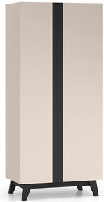 Skriňa Freshion 01 Kašmír/Čierna