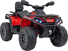 Ramiz Štvorkolka Can Am Outlander ATV na diaľkové ovládanie červená