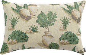 Karin - jednoduchá obliečka, 60x40cm farba produktu béžová látka zapletaná, vzorované