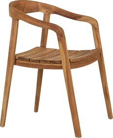 Záhradná stolička Ouloriaora (prírodná). Akcia -10%. Vlastná spoľahlivá doprava až k Vám domov. 1146774