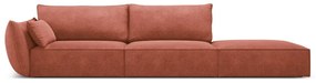 Červená leňoška (ľavý roh) Vanda – Mazzini Sofas