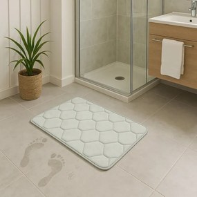 Kúpeľňová predložka sivá