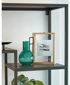 Čierna knižnica Kave Home Shantay