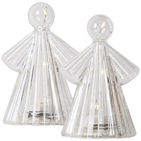 Svetelné dekorácie v súprave 2 ks ø 6,5 cm Alberte – Sirius