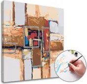 Maľovanie podľa čísel KUBIZMUS – nízka náročnosť