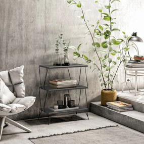 Kis asztal Lazandos - Anthracite