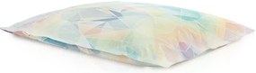 Veľký relaxačný vankúš Pastel Abstract – moderný dizajn a pohodlie pre každého Veľkosť: XL