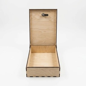 usporadejto.cz Uzamykateľný box so zámkom na sladkosti a neresti VASKY, 30 x 20 x 10 cm