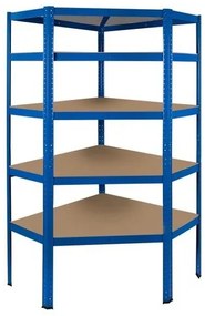 Rohový skladový regál 180/90/40cm Malatec