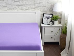XPOSE® Jersey plachta Exclusive - fialová 180x200 cm
