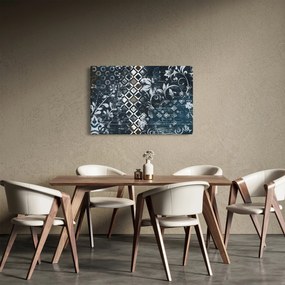 Obraz s kvetinovým dekorom (90x60 cm)