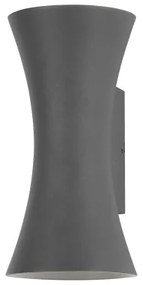 Brilagi - LED vonkajšie nástenné svietidlo BICON LED/10W/230V antracit IP44