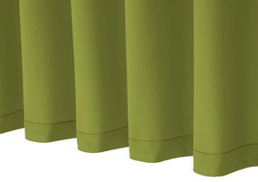 Biante Dekoračný záves Rongo RG-095 Olivovo zelený 140x190 cm