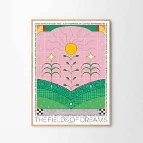 Moikka Plagát The Fields of Dreams by Signe Bagger 70x100 cm