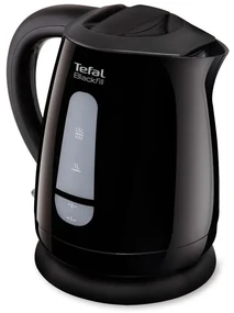 Čierna plastová rýchlovarná kanvica 1,5 l KO299830 – Tefal