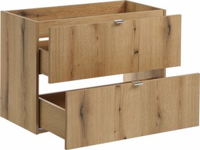 Comad Kúpeľňová skrinka pod umývadlo Nova Oak 80 dub coast evoke