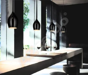 Závesné svietidlo AZZARDO IZZA 1 shiny black  AZ0130