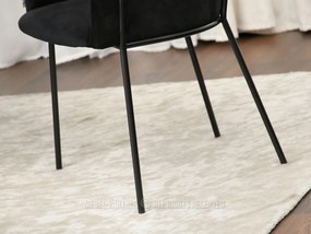 Jedálenská stolička Bastante (čierna). Akcia -14%. Vlastná spoľahlivá doprava až k Vám domov. 1136464