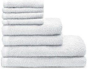 Biele rýchloschnúce bavlnené uteráky a osušky v súprave 8 ks Quick Dry – Catherine Lansfield