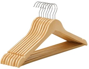 Vešiaky 8 ks drevené CRW031NL