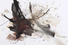 Obraz abstraktné maľby (90x60 cm)