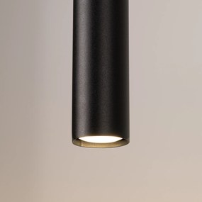 Závesné svietidlo Lagos, 2x čierne kovové tienidlo, o