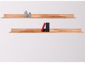 Police z dubového dreva v prírodnej farbe 150 cm Kalle – Interia Home &amp; Living