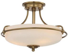 Elstead Quoizel - Prisadený luster GRIFFIN 3xE27/100W/230V QZ-GRIFFIN-SFS-WS