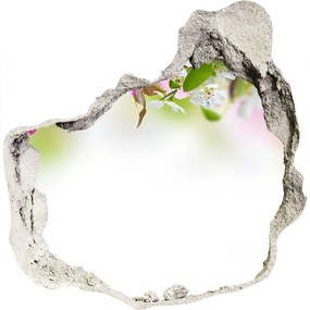 Nálepka 3D diera Jarné kvety nd-p-79458656