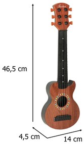 KIK detská klasická gitara 1/8, 6 strún, 46,5 cm