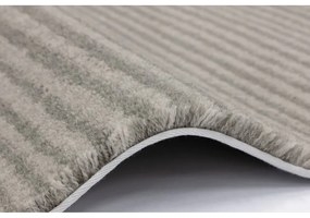 Krémovobiely vlnený koberec 120x180 cm Calisia M Ribs – Agnella