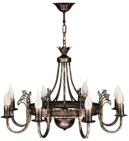 Jupiter 225 - KO 8 - Luster závesný KORONA 8xE14/40W/230V