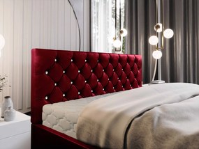 Manželská posteľ 160 cm Kerry (svetlomodrá) (s roštom a úložným priestorom). Vlastná spoľahlivá doprava až k Vám domov. 1047016