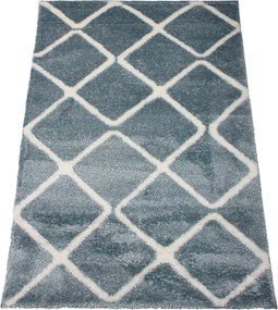 Koberec Boho 613 BLUE/CREAM rozmery koberec: 120x170 cm
